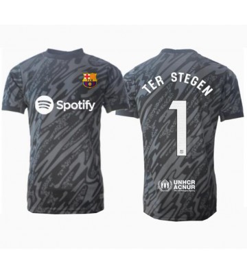 Barcelona Ter Stegen #1 Goalkeeper Replica Third Stadium Shirt 2024-25 Short Sleeve